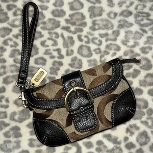 Coach Clutch Wristlet